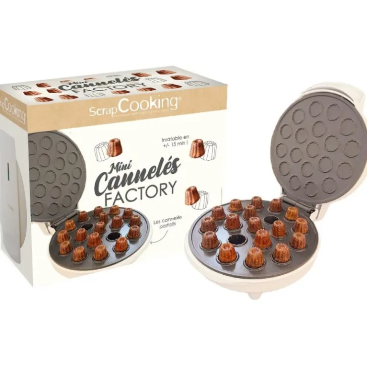 Appareil à mini cannelés maison