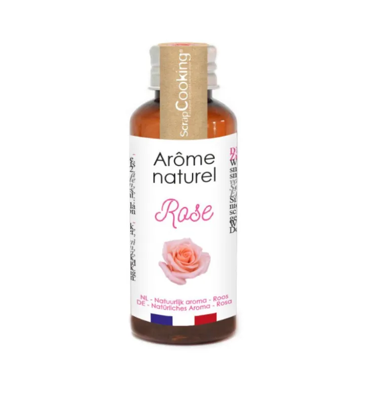 Arôme naturel liquide Rose 40 ml