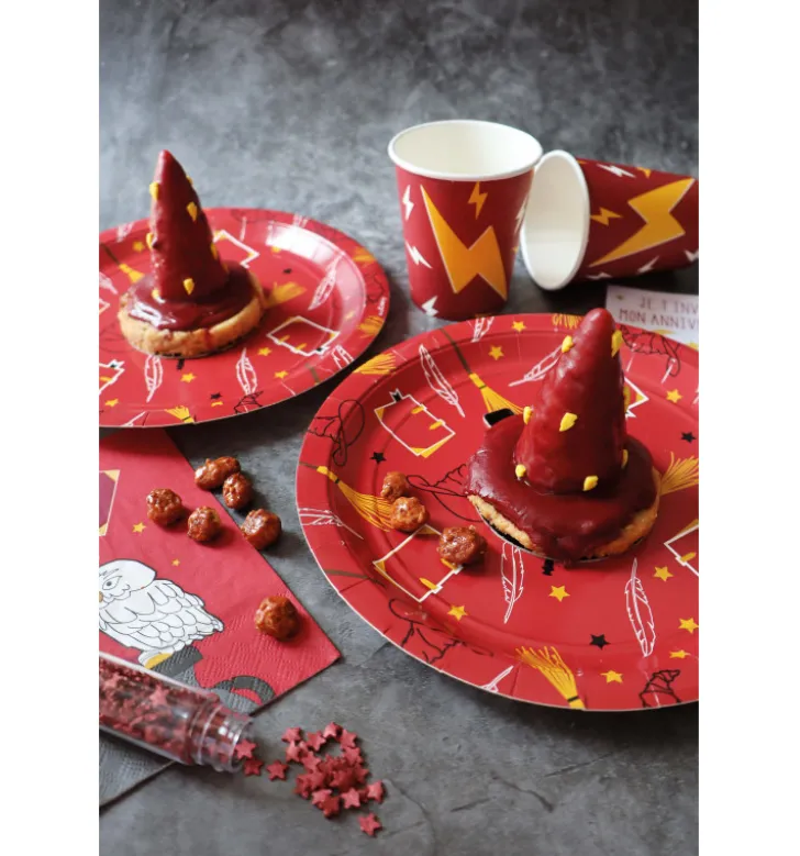 8 assiettes Sorcier