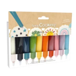 Boite de 10 stylos goût choco