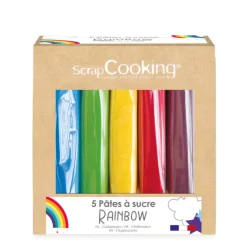 Boite 5 pâtes à sucre Printemps 5 x 80g