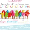 15 bougies 1,2,3 ans