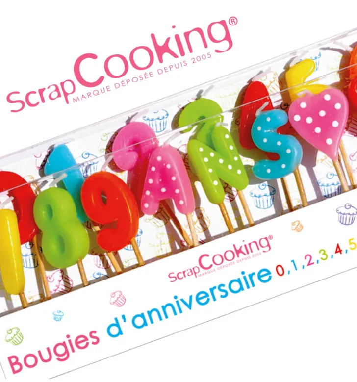 15 bougies 1,2,3 ans