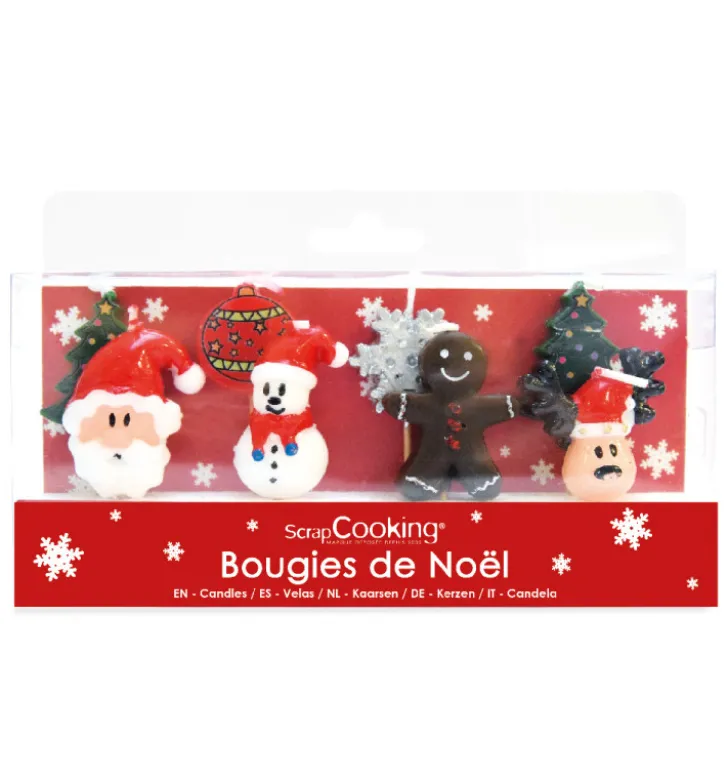 8 bougies de Noël