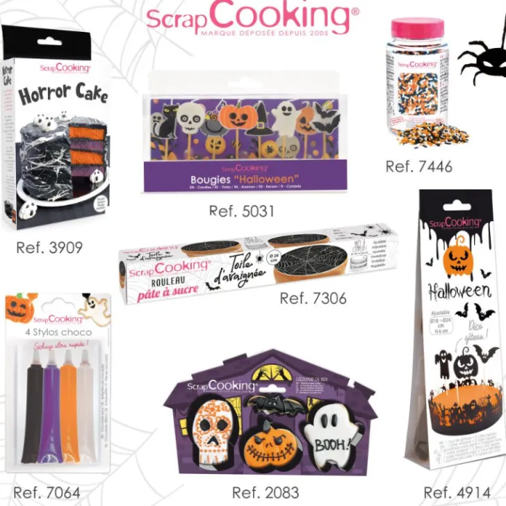 8 bougies Halloween