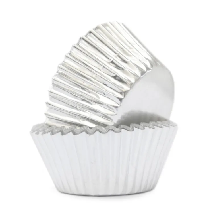 Caissettes argent +/-48