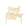 Cake topper led Happy New Year