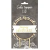 Cake topper led Joyeux Anniversaire