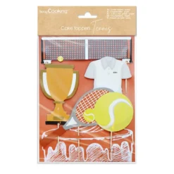 Cake toppers tennis pour déco de gâteaux