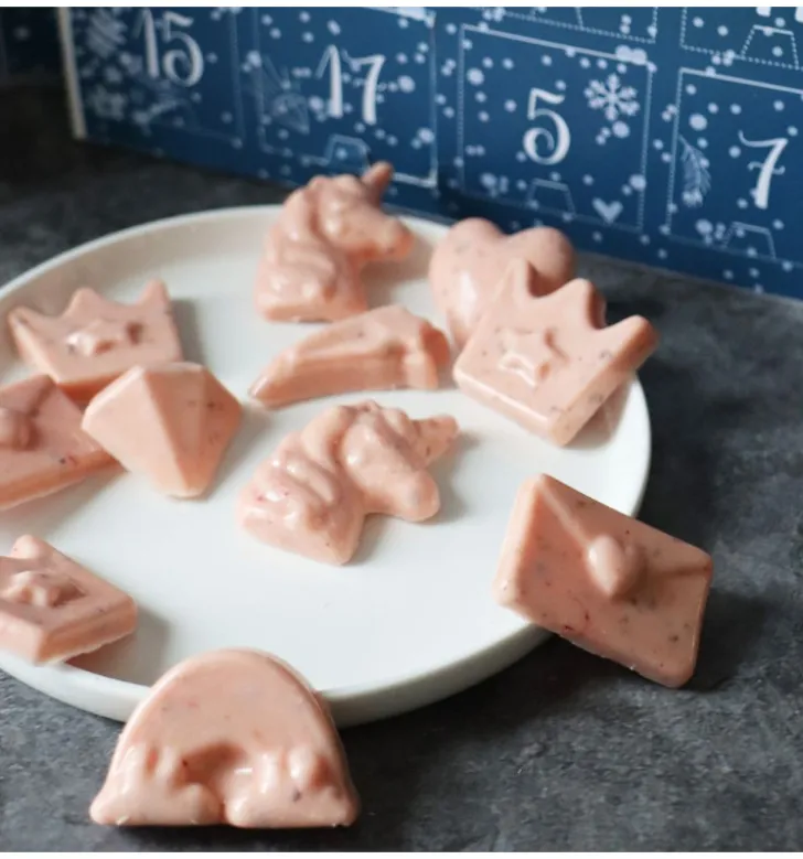 Calendrier de l'avent Licorne pour chocolat à remplir