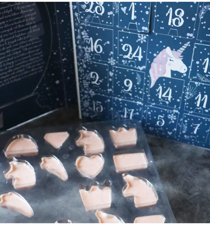 Calendrier de l'avent Licorne pour chocolat à remplir