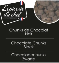 Chunks de chocolat noir 500g
