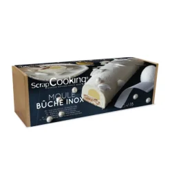 Coffret Bûche de Noël Inox - Moules bûche & Insert
