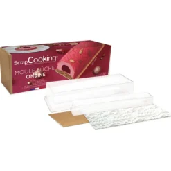 Coffret Bûche de Noël Ondine - Recettes, moules & ustensiles