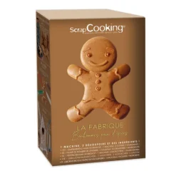 Coffret gaufres Bonhomme pain d'épices - La fabrique à Ginger