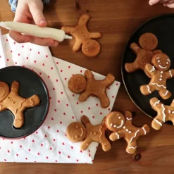 Coffret gaufres Bonhomme pain d'épices - La fabrique à Ginger