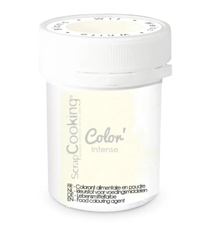 Colorant alimentaire en poudre - blanc