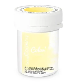Colorant alimentaire en poudre - jaune pastel