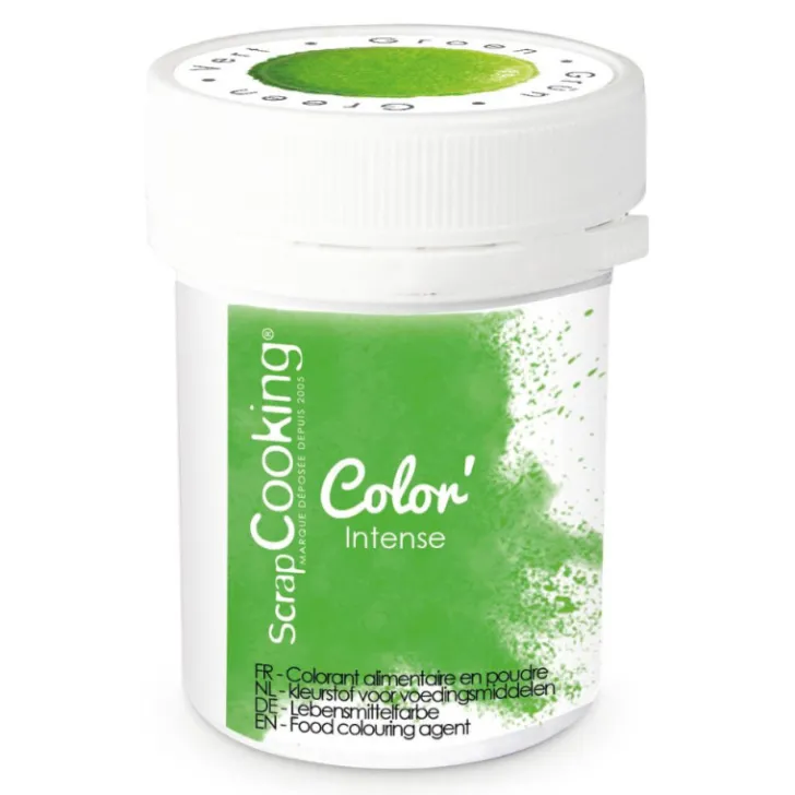 Colorant alimentaire en poudre - vert