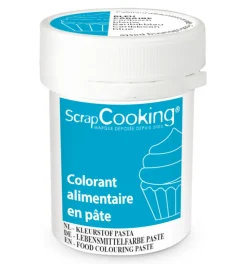 Colorant alimentaire en pâte bleu caraïbes 20g