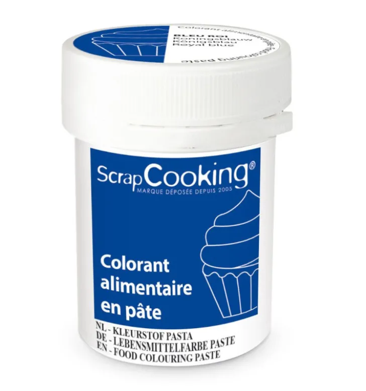 Colorant alimentaire en pâte bleu roi 20g