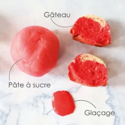 Colorant alimentaire gel rouge 20 g