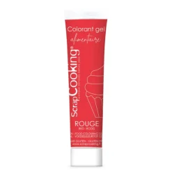 Colorant alimentaire gel rouge 20 g
