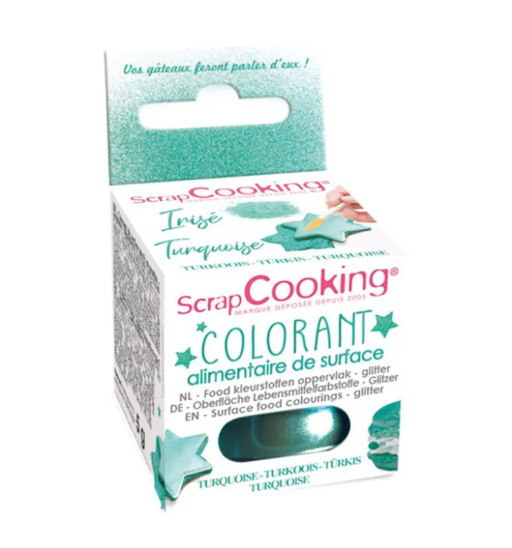Colorant de surface irisé Turquoise