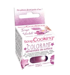 Colorant de surface irisé violet