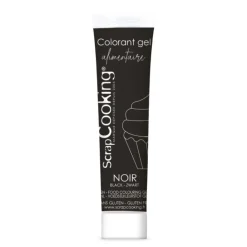 Colorant gel alimentaire noir 20 gr