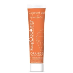 Colorant gel alimentaire orange 20 gr