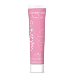 Colorant gel alimentaire rose 20 gr