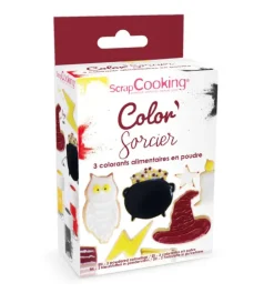 3 colorants artificiels poudre Sorcier