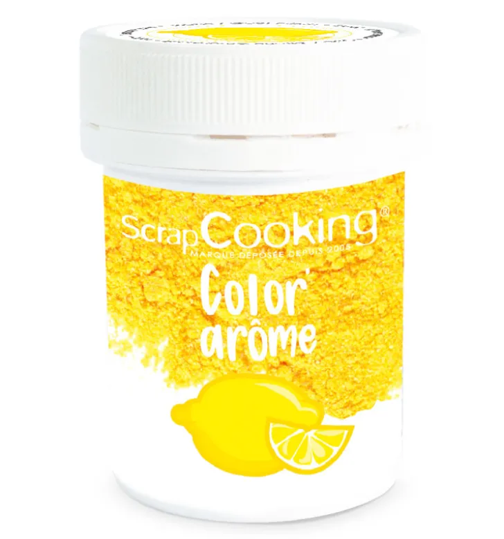 Color'arôme jaune / citron 10 gr