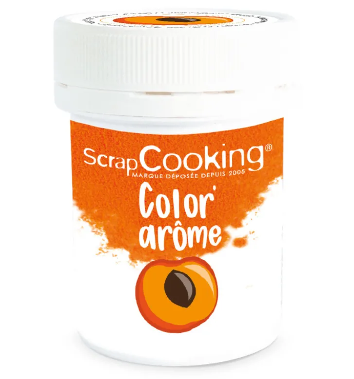Color'arôme orange / abricot 10 gr