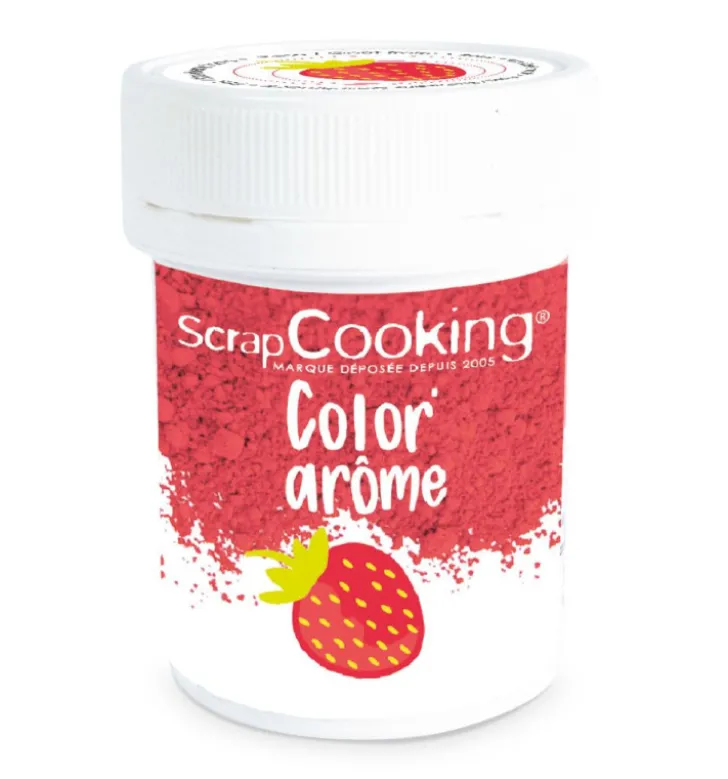 Color'arôme rose / fraise 10 gr