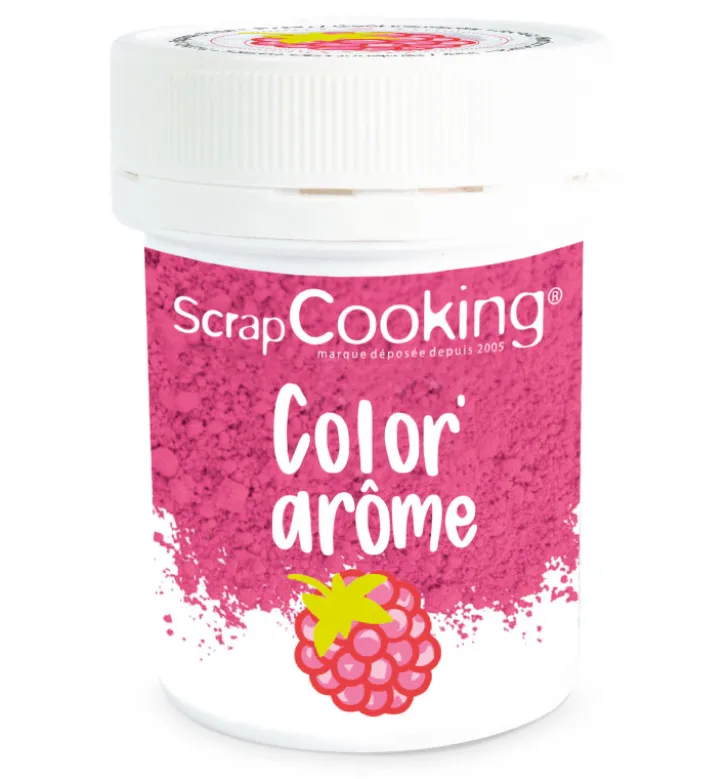 Color'arôme rose / framboise 10 gr