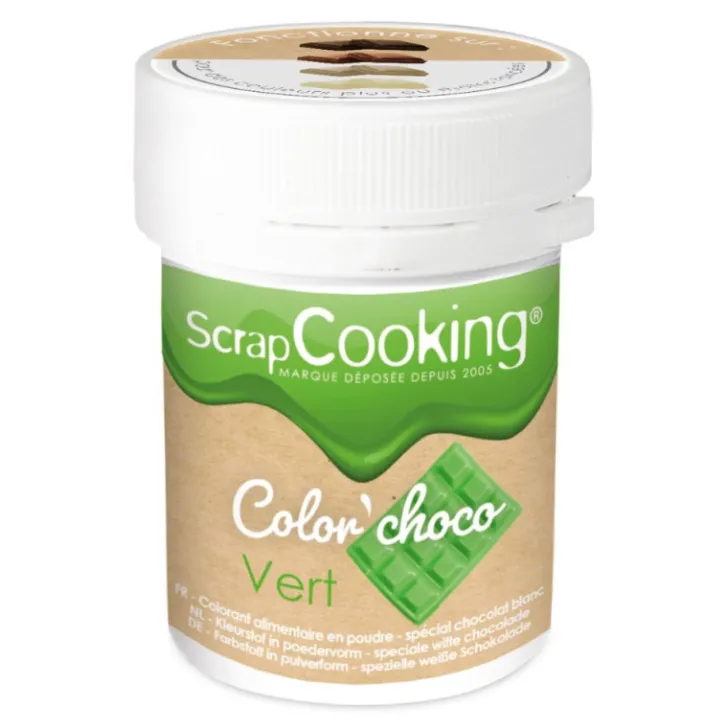 Color'choco liposoluble vert