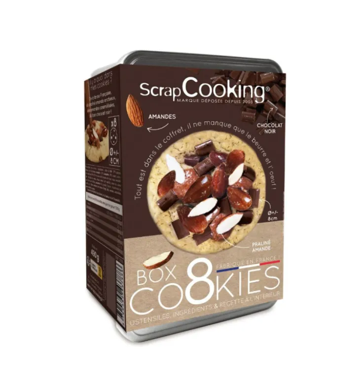 Cookie box - Chocolat noir/ praliné amande Édition limitée