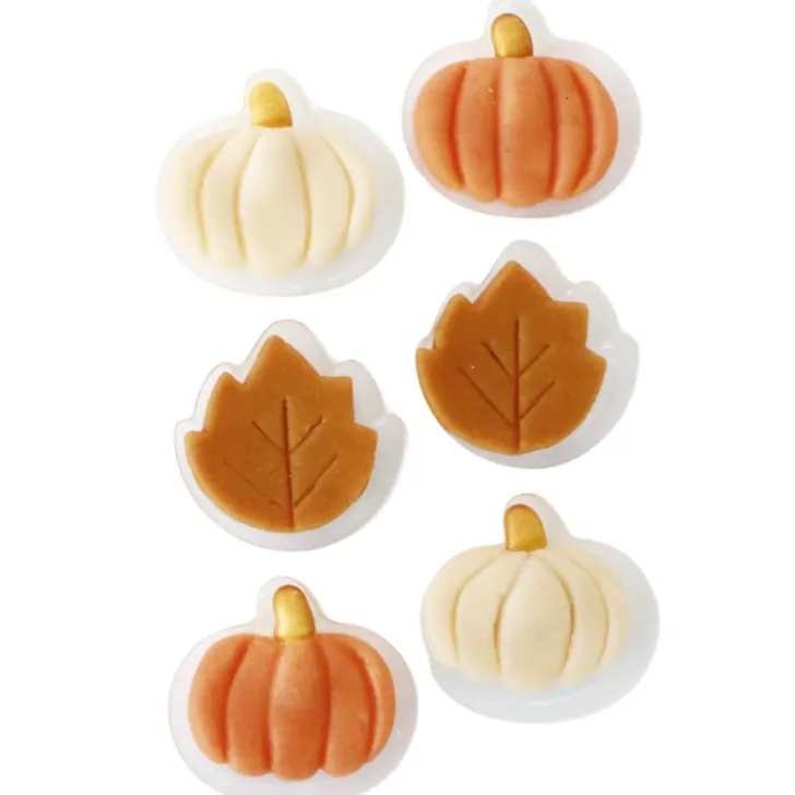 Décoration automne en pâte d'amande