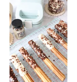 Décors mini perles chocolat noir, lait, blanc 50g