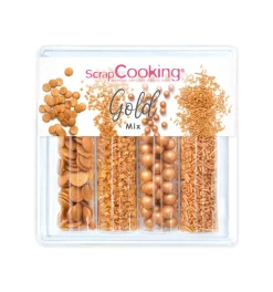 Décors sucrés Gold mix 62g