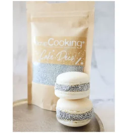 Décors sucrés mini-billes argentées 80g