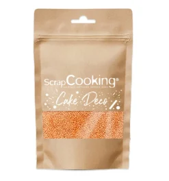 Décors sucrés mini-billes dorées 80g