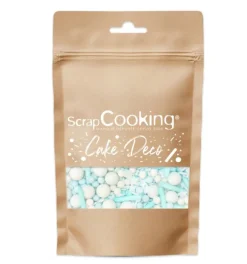 Décors sucrés mix rods bleu 70g