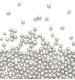 Décors sucrés perles argentés 55g