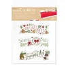 Décos azyme 3 Plaques "Joyeuses Fêtes"