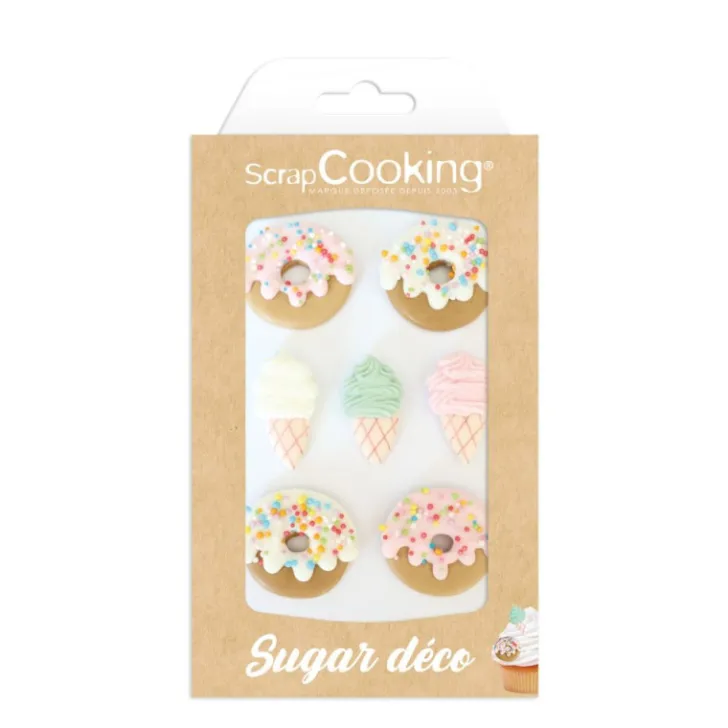 Décosucre "Donuts-Glaces "