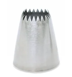 Douille carrée cannelée en inox