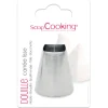 Douille carrée lisse en inox